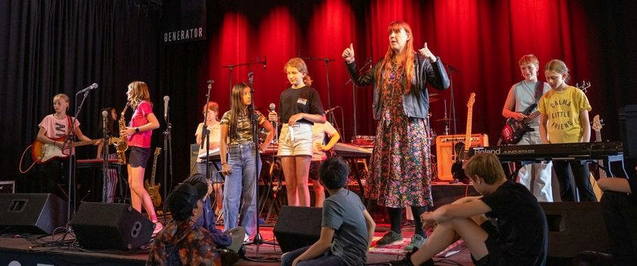 Foto af bandfabrik på spillested Bandfabrik